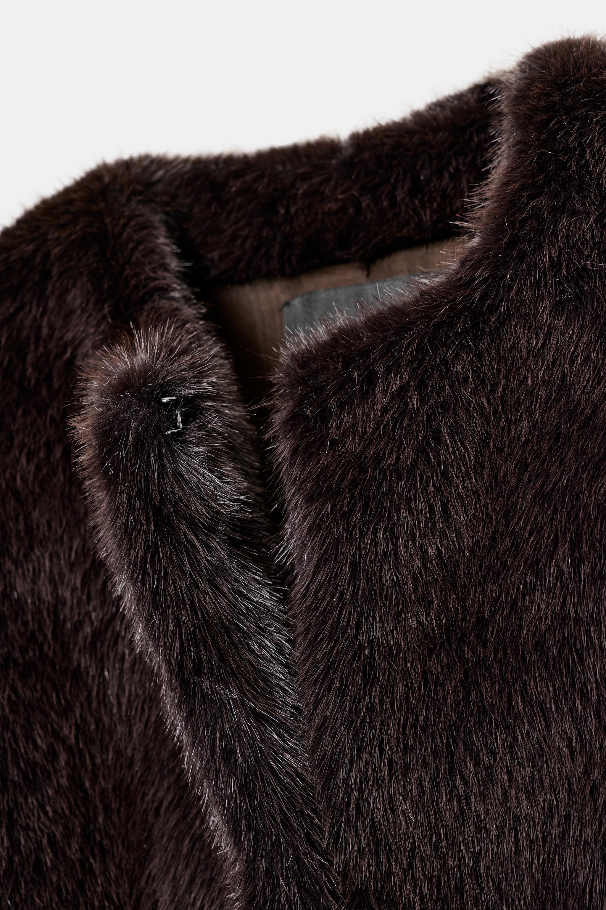 ZW COLLECTION LIMITED EDITION FAUX FUR JACKET